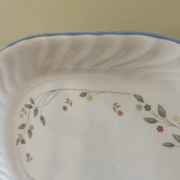 Corelle ENGLISH MEADOW Pattern 12" Serving Platter Corning Ware Discontinued EUC - Picture 3 of 7